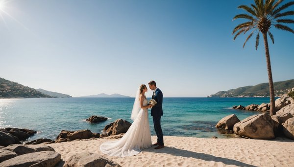 Transformez votre mariage en un rêve insulaire en corse grâce à nos professionnels